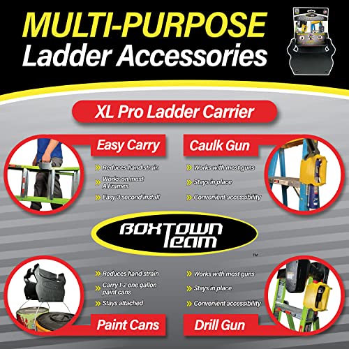 Ladder Carrier (XL PRO Yellow) | Ladder Accessories | | Garage Storage - Image 3