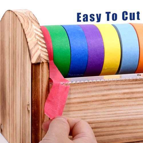 Masking Tape Dispenser - Wood Craft Tape Dispenser | Beauty & Personal - Image 5