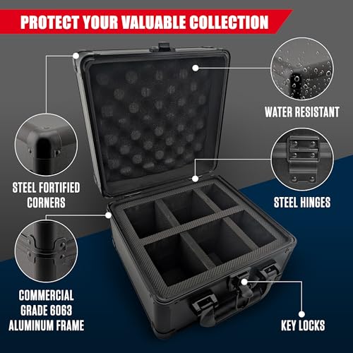 2 ROW Graded Card Storage Box, Holds 70+ PSA Slab Case - Image 7