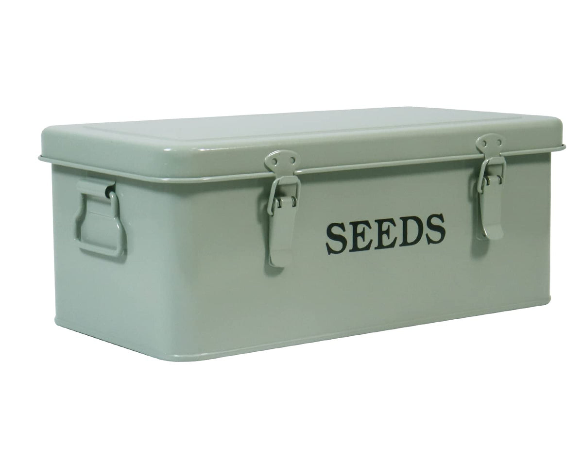 Seed Storage, Metal Seed Box - Image 1