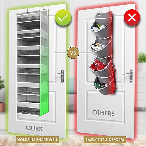 HOMELUX THEORY Over the Door Organizer, 6-Tier - Image 5
