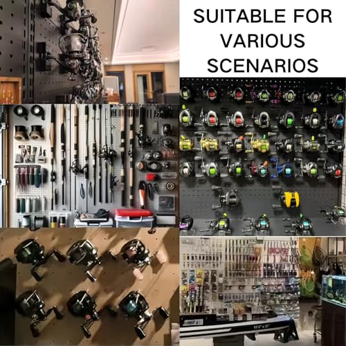 4 Pieces Fishing Reel Display Holder, Fishing Reel Wall - Image 7