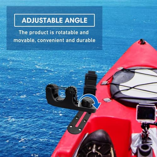 Kayak Paddle Holder, Multifunctional Track Mount Accessory - Image 5