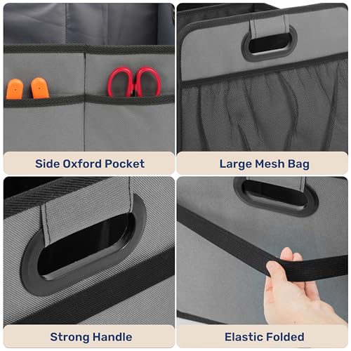 YSSOA Trunk Organizer for Car/SUV/Truck, Collapsible 2 - Image 7