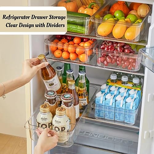 Roll-Out Refrigerator Organizers and Storage, 2 Pack - Image 4