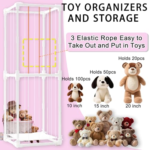 Stuffed Animal Storage Pre-Threaded Bungee Push-Lock - Image 7