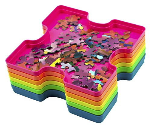 Springbok Puzzle Sorting Trays 6-Piece Stackable Puzzle - Image 7
