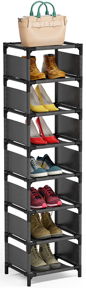 Tribesigns Vertical Shoe Rack, Narrow Shoe Shelf - Image 1