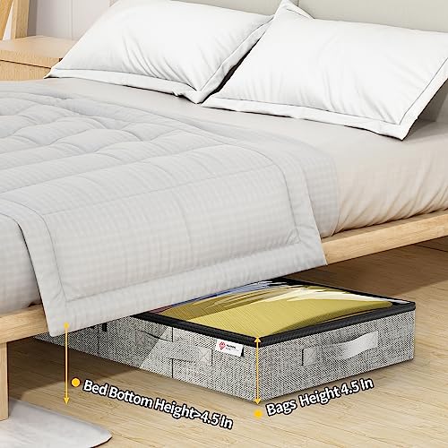 4.5 Inches Under Bed Storage Containers - Image 7