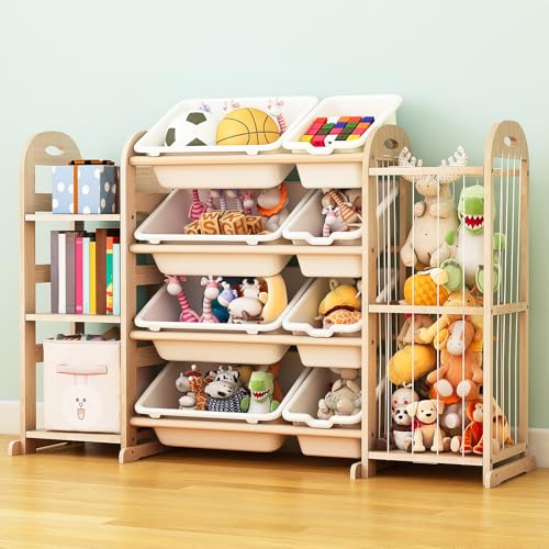 Wooden Toy Storage Organizer, Toy Organizers & Storage - Image 5