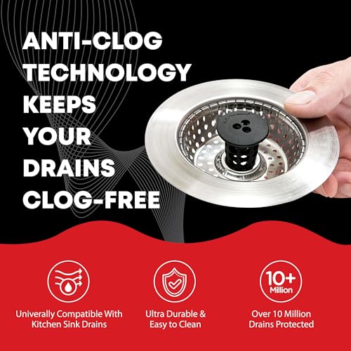 Kitchen SinkShroom Revolutionary Clog-Free Stainless Steel Sink - Image 3