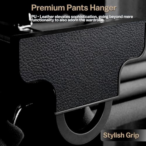 Pull Out Pants Rack for Closet, 18 Arms Steel Trouser Rack - Image 5