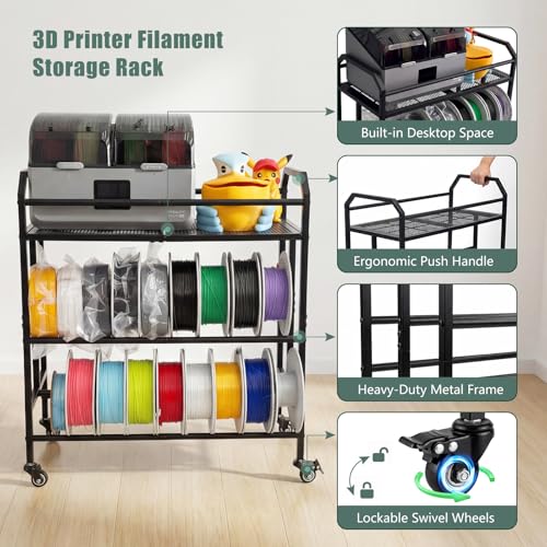 3D Printer Filament Storage Rack Filament Spool Holder - Image 6