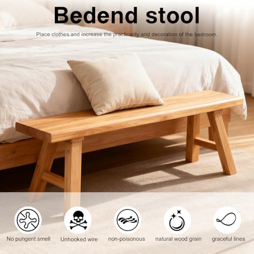 Front Entryway Bench Indoor Hallway Bedroom End of Bed Farm House - Image 5