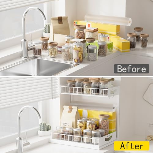 Under Sink Organizer with Pull-Out Drawers,Kitchen Sink Organizer - Image 3