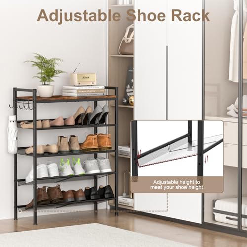 Refrze Shoe Rack for Front Door Entrance, 4 Tier Hei | All Products - Image 4