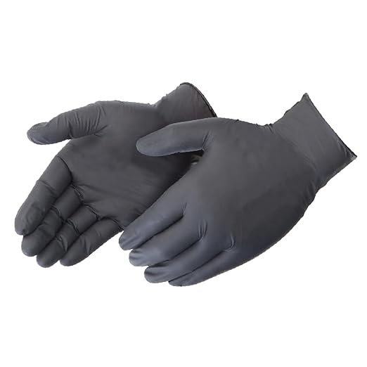 BioSkin Nitrile Exam Grade Disposable Gloves, 6 Mil - 2X-Large | Powder-Free, Chemical + Puncture Resistant, Textured | for Medical, Industrial, Janitorial, Food Service (Box of 100)