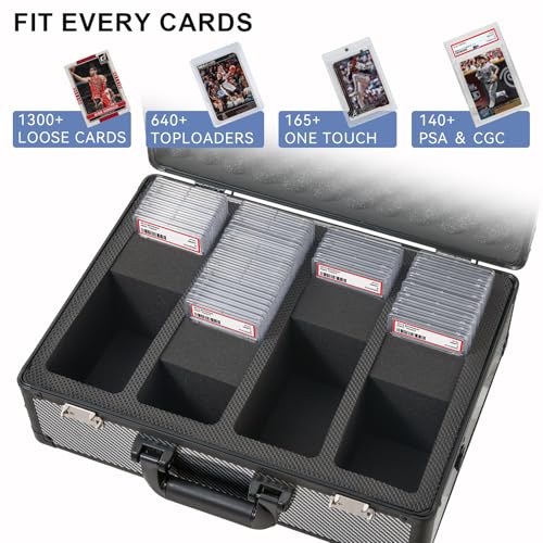 Graded Card Storage Box – Aluminum Alloy Trading Cards - Image 4