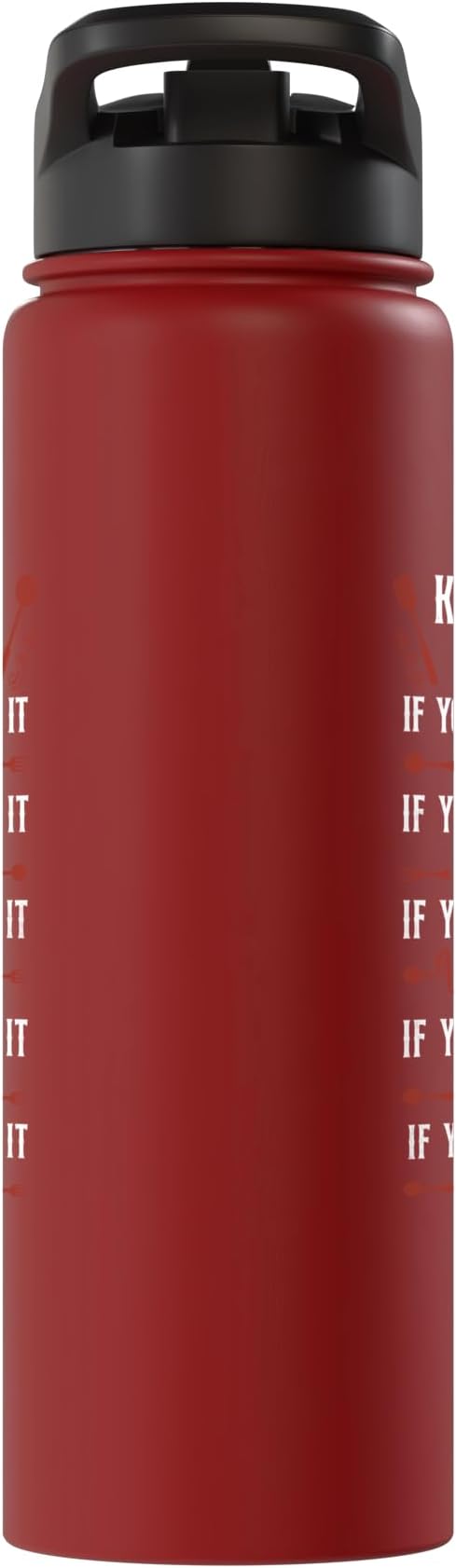 Cooking Cook Kitchen Chef Stainless Steel Insulated Water Bottle