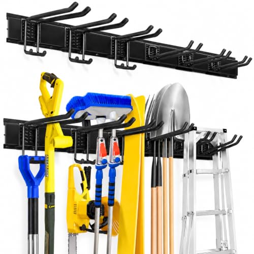 Garage Tool Organizer Wall Mount, Heavy Duty 48 Inch | Garage Storage - Image 2