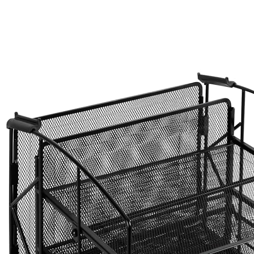 Amazon Basics Sturdy Rectangular Desktop Organizer with 3 Trays - Image 4