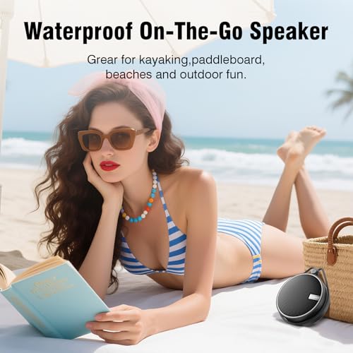 INSMY C12 IP67 Waterproof Shower Bluetooth Speakers Portable - Image 6