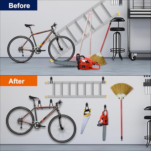 18 Pack Garage Hooks, Anti-Slip Coating - Image 6