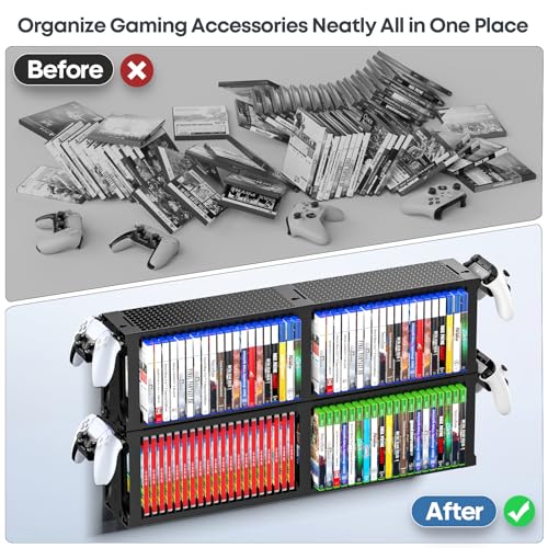 Kytok Video Game Disc Rack Tower Video Game Storage | All Products - Image 6