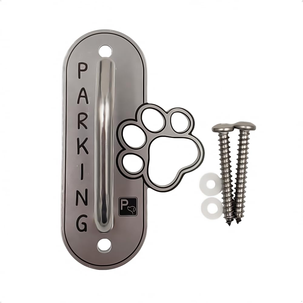 Dog Leash Hitch Parking Hook Heavy Duty Wall-Mount - Image 1