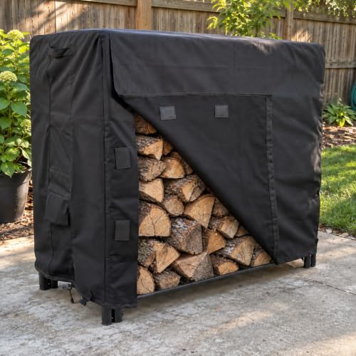 Firewood Rack Cover 4ft Waterproof, Outdoor Log Rack Cover - Image 7