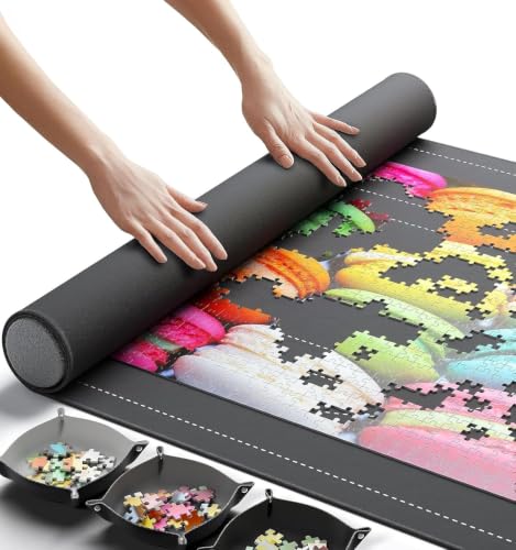 The Original Newverest Jigsaw Puzzle Mat Roll Up, Saver - Image 2