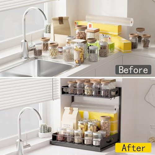 Under Sink Organizer with Pull-Out Drawers,Kitchen S | All Products - Image 5