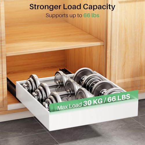 2Pack Pull out Cabinet Organizer, 21"Deep - Image 6