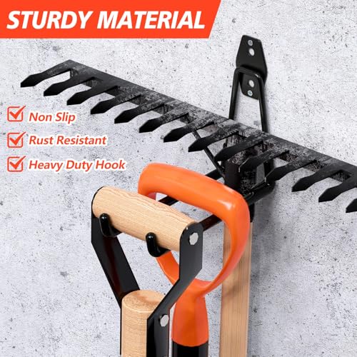 30-Pack Heavy Duty Garage Hooks for Storage & Hanging Items - Image 6