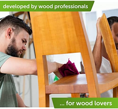 Nordicare Wood Oil Colorless - Premium Walnut Oil, Teak Oil, Wood Oil Furniture for Oak, Beech, Teak, Walnut, Pine, Larch - Natural Furniture Wood Oil - Made in Denmark - for Indoor Use (84.5 oz)