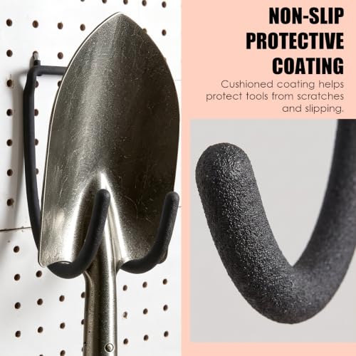 8PCS Garage Storage Hooks Set, Heavy Duty Steel Utility Hooks - Image 7