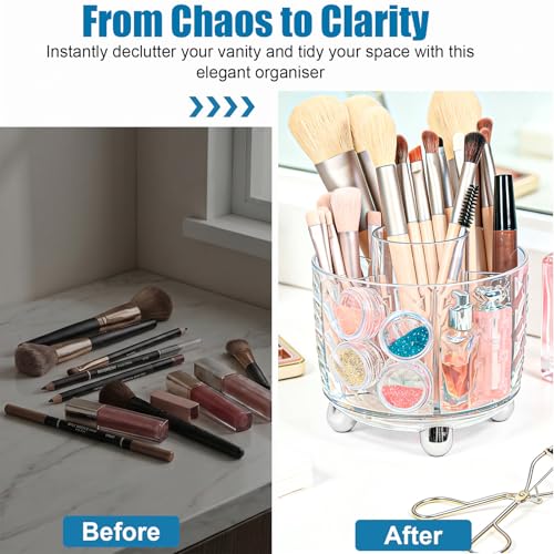 Marte Vanci 360° Rotating Desk Organizer, Pencil Pen Holder - Image 8