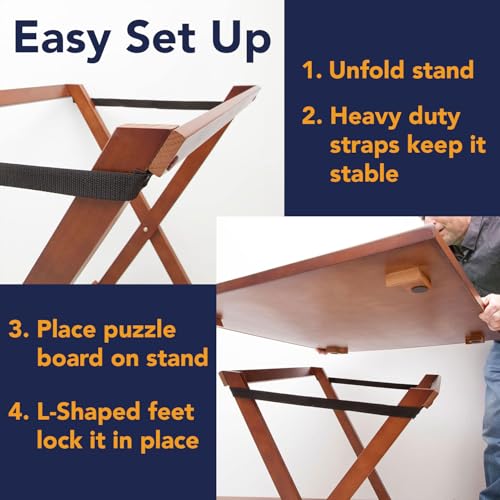 Bits and Pieces Portable Puzzle Board - Compact Folding - Image 6