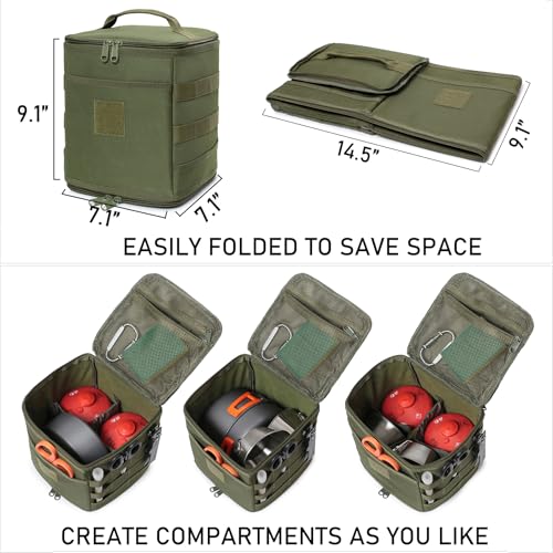 Tactical Camping Storage Bag 7L Utility Tote Bag Propane - Image 4