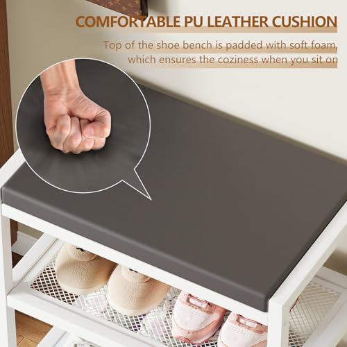 Small Shoe Bench Shoe Rack Storage Bench Entryway Be | All Products - Image 6