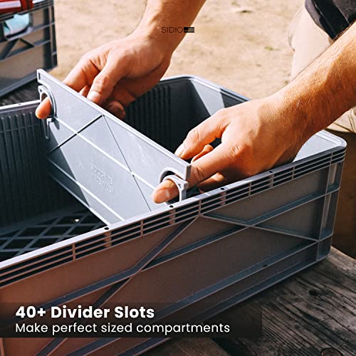 SIDIO Pro Pack, HD Stackable Storage Bins with Lids | All Products - Image 6
