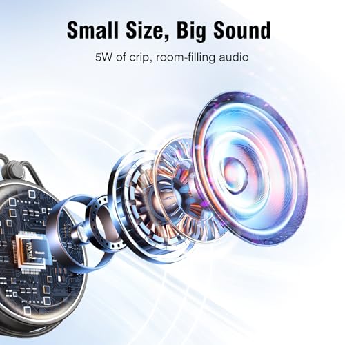 INSMY C12 IP67 Waterproof Shower Bluetooth Speakers Portable - Image 7