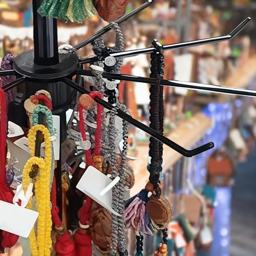 2 Pcs 3 Tires Rotating Display Stand Jewelry Display Rack - Image 7
