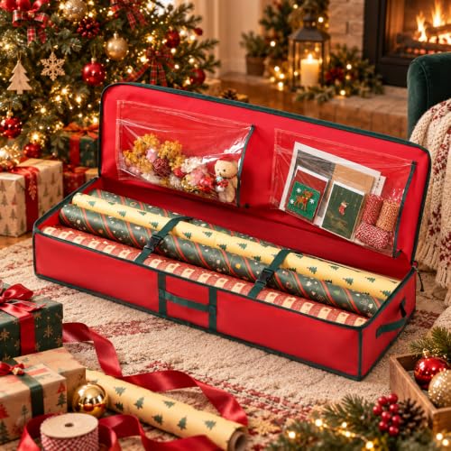 Wrapping Paper Storage Organizer, Fits 40-Inch Rolls - Image 3