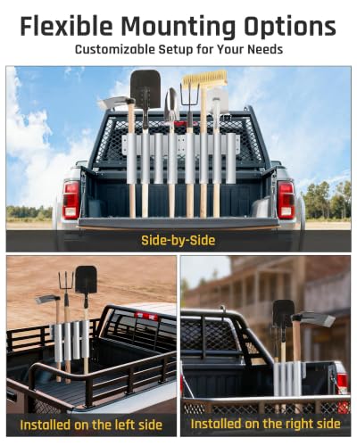 Wyckoff Heavy Duty 4-Hole Shovel Holder for Truck & - Image 5