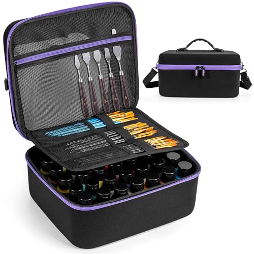Acrylic Paint Organizer Holds 42 Bottles (2 fl oz), Craft - Image 2