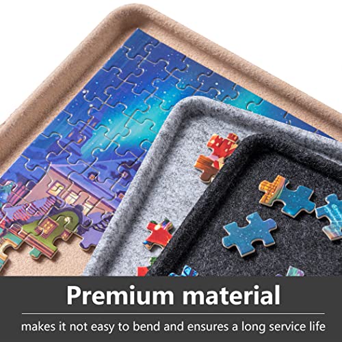 Lavievert 1000 Piece Jigsaw Puzzle Board with 6 Sorting Trays - Image 7