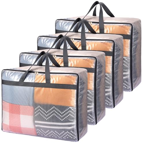 Fixwal Storage Bags 4 Pack 75L XL Mesh Clear for Bla | All Products - Image 2