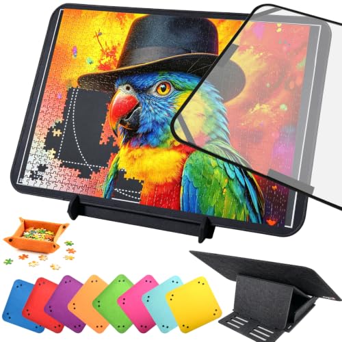 Puzzle Storage Folder and Felt Puzzle Board | Home Organization - Image 6