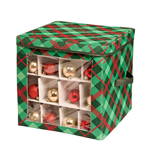 Honey-Can-Do Ornament Storage Box, Store up to 48 | Home Organization - Image 2